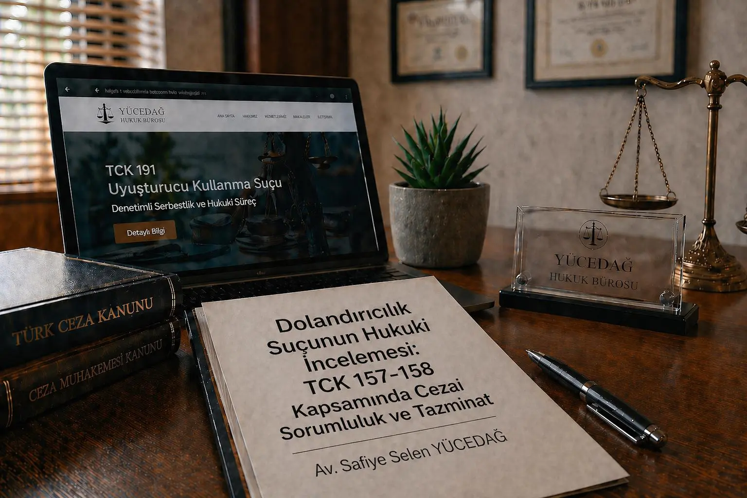 Dolandırıcılık Suçunun Hukuki İncelemesi: TCK 157-158 Kapsamında Cezai Sorumluluk ve Tazminat