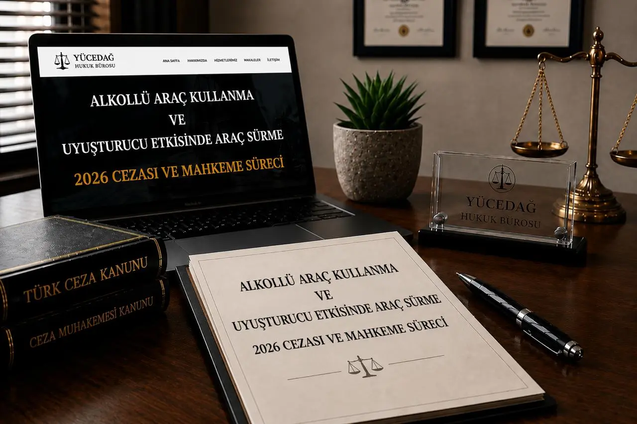 Alkollü ve Uyuşturucu Etkisinde Araç Kullanma (2026) | TCK 179 – 191, Cezası ve Tutuklama Riski