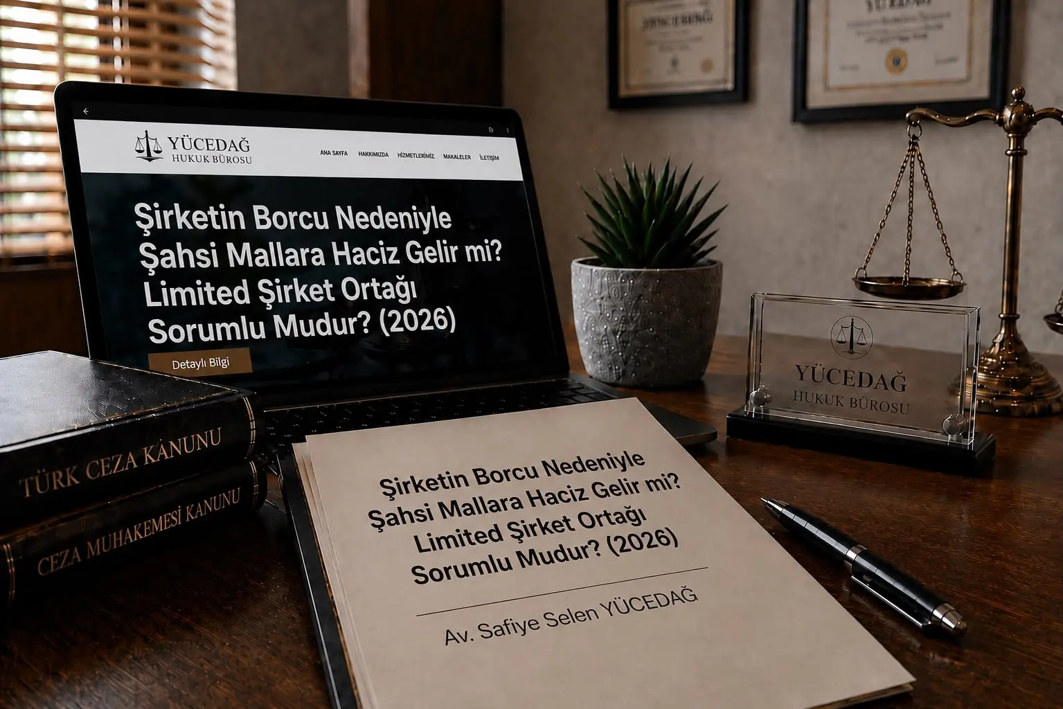 Şirketin Borcu Nedeniyle Şahsi Mallara Haciz Gelir mi? Limited Şirket Ortağı Sorumlu Mudur? (2026)
