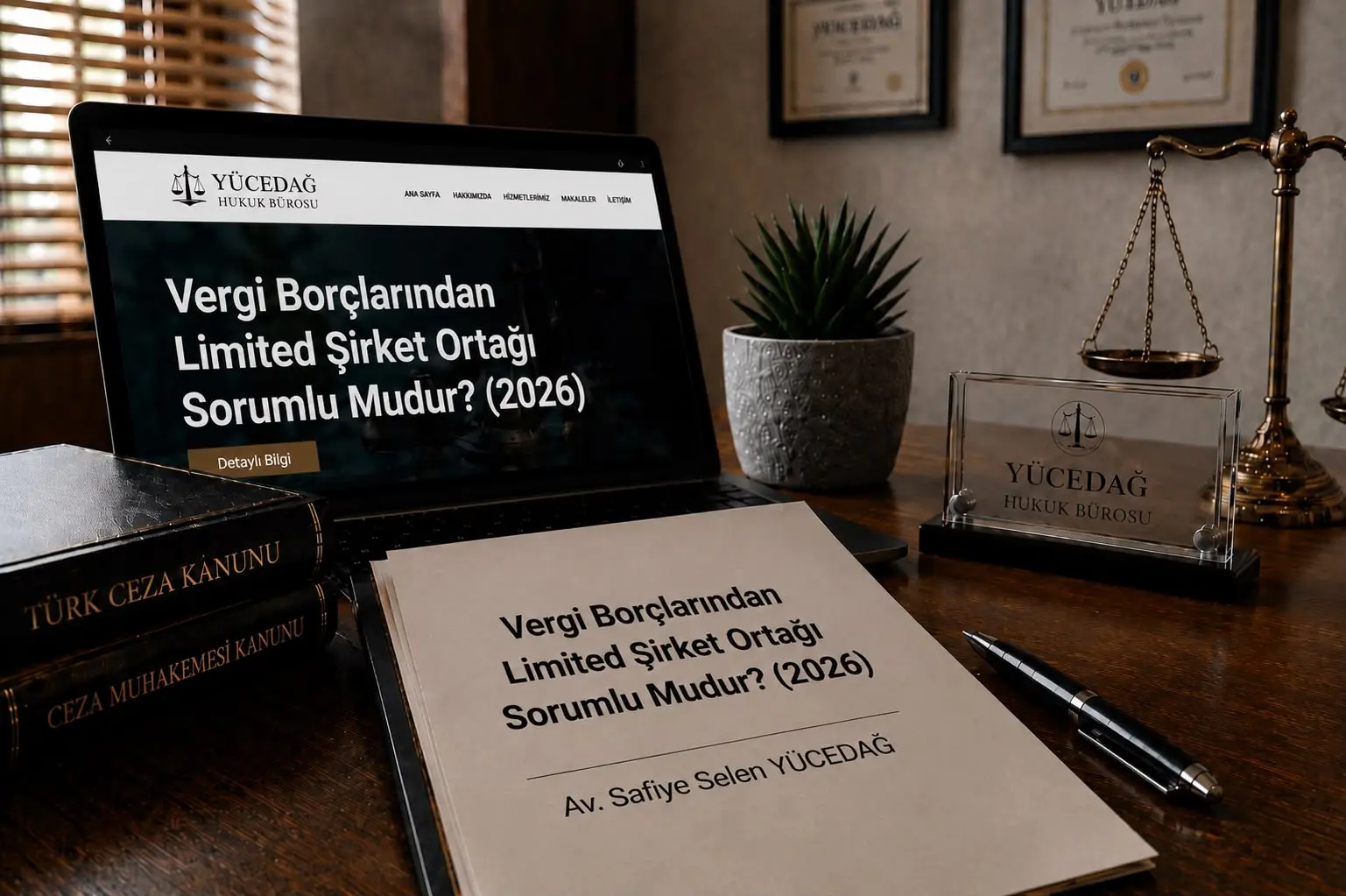 Vergi Borçlarından Limited Şirket Ortağı Sorumlu Mudur? (2026)